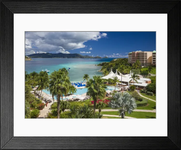 Framed Print : U. S. Virgin Islands, St. Thomas, Great Bay, The Ritz Carlton St. Thomas Framed Print : U. S. Virgin Islands, St. Thomas, Great Bay, The Ritz Carlton St. Thomas