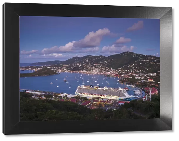 U. S. Virgin Islands, St. Thomas, Charlotte Amalie, Havensight Cruiseship Port