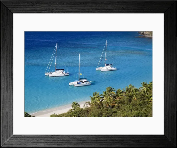 Framed Print : Caribbean, British Virgin Islands, Jost Van Dyke, White Bay Framed Print : Caribbean, British Virgin Islands, Jost Van Dyke, White Bay