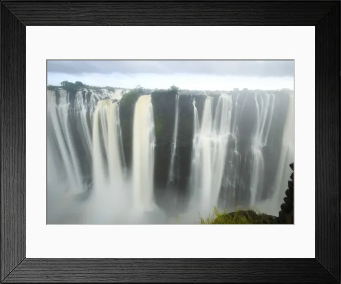 Framed Print : Zambia, Livingstone, Victoria Falls National Park during rainy season (UNESCO Site) Framed Print : Zambia, Livingstone, Victoria Falls National Park during rainy season (UNESCO Site)