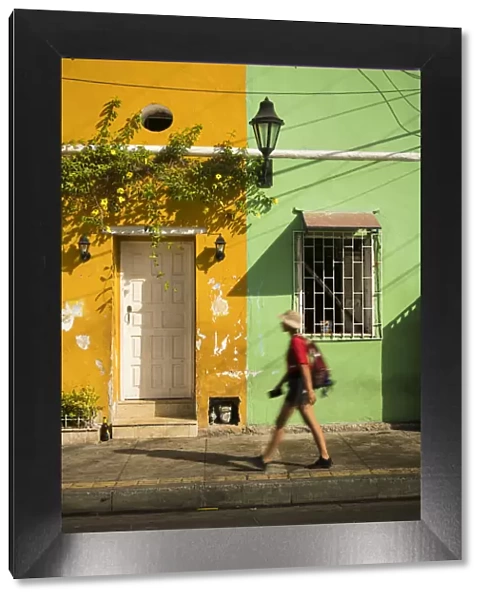 Street Scene, Getsemani Barrio, Cartagena, Bolaivar Department, Colombia, South America