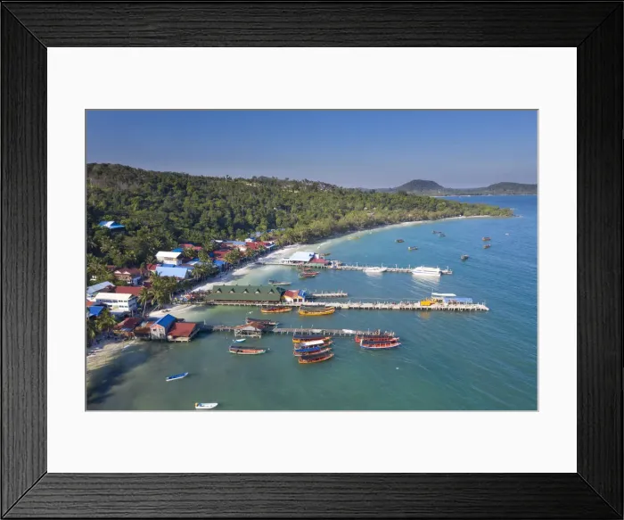 Framed Print : Cambodia, Sihanoukville, Koh Rong Island Framed Print : Cambodia, Sihanoukville, Koh Rong Island