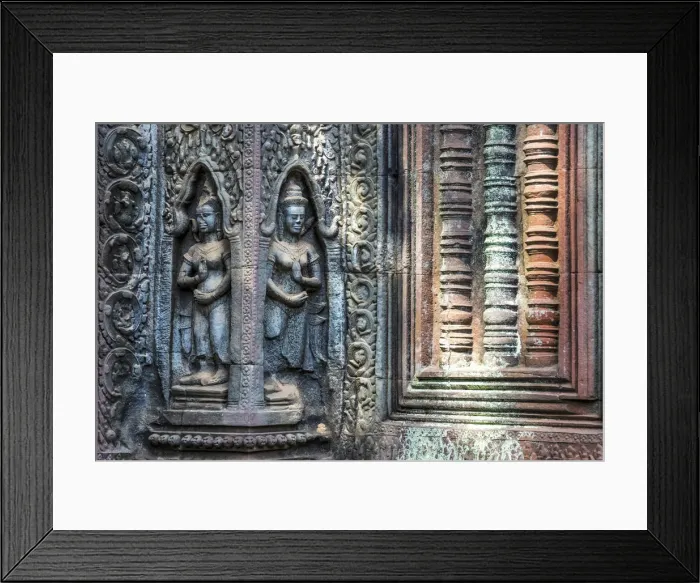 Framed Print : Cambodia, Siem Reap, Angkor Wat Complex (Unesco Site), Ta Prohm temple Framed Print : Cambodia, Siem Reap, Angkor Wat Complex (Unesco Site), Ta Prohm temple