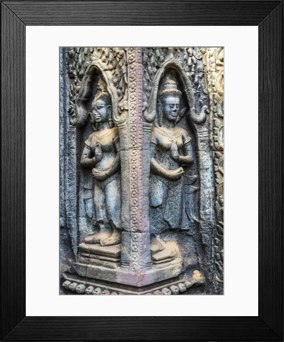 Framed Print : Cambodia, Siem Reap, Angkor Wat Complex (Unesco Site), Ta Prohm temple Framed Print : Cambodia, Siem Reap, Angkor Wat Complex (Unesco Site), Ta Prohm temple