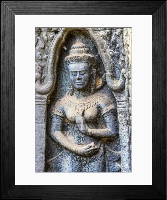 Framed Print : Cambodia, Siem Reap, Angkor Wat Complex (Unesco Site), Ta Prohm temple Framed Print : Cambodia, Siem Reap, Angkor Wat Complex (Unesco Site), Ta Prohm temple
