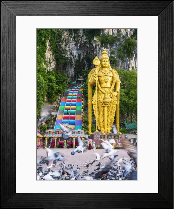 Framed Print : Sri Subramaniar Swamy Temple, Batu Caves, Kuala Lumpur, Malaysia Framed Print : Sri Subramaniar Swamy Temple, Batu Caves, Kuala Lumpur, Malaysia