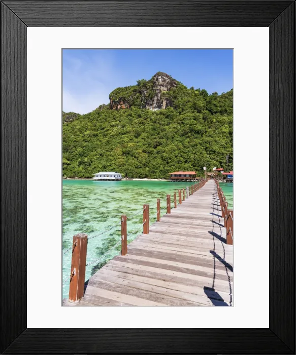 Framed Print : Bodgaya Island, Tun Sakaran Marine Park, Semporna, Sabah, Borneo, Malaysia Framed Print : Bodgaya Island, Tun Sakaran Marine Park, Semporna, Sabah, Borneo, Malaysia