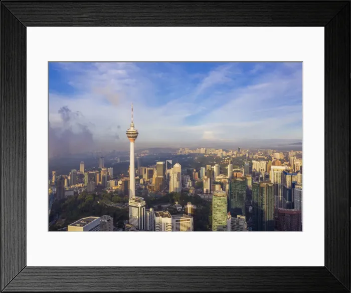 Framed Print : KL Tower, KLCC, Kuala Lumpur, Malaysia Framed Print : KL Tower, KLCC, Kuala Lumpur, Malaysia