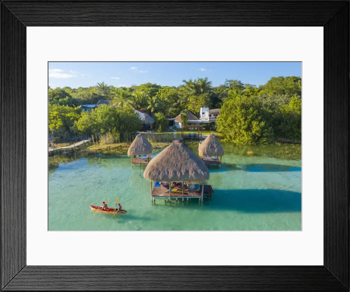 Framed Print : Laguna Bacalar, Quintana Roo, Mexico (PR) Framed Print : Laguna Bacalar, Quintana Roo, Mexico (PR)