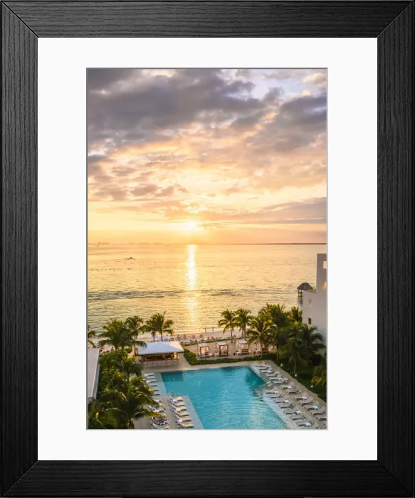 Framed Print : Tourist resort, Isla Mujeres, Cancun, Quintana Roo, Mexico