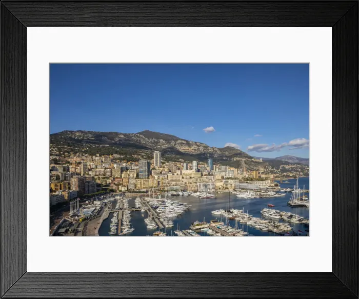 Framed Print : Port Hercules Harbour, Monte Carlo, Monaco Framed Print : Port Hercules Harbour, Monte Carlo, Monaco