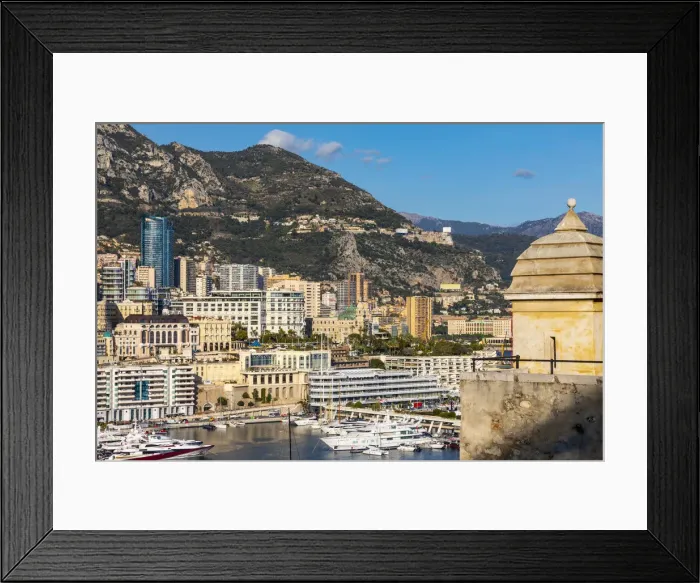 Framed Print : Port Hercules Harbour, Monte Carlo, Monaco Framed Print : Port Hercules Harbour, Monte Carlo, Monaco