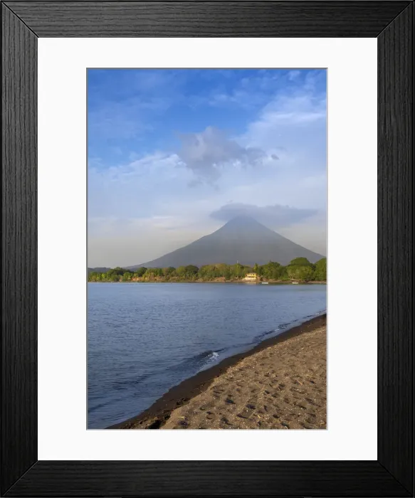 Framed Print : Americas, Central America, Nicaragua, Lake Nicaragua Ometepe island Framed Print : Americas, Central America, Nicaragua, Lake Nicaragua Ometepe island