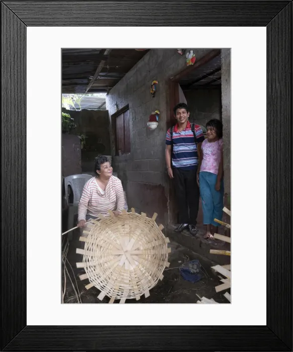 Framed Print : Americas, Central America, Nicaragua, artisan in the pueblos blancos - or white villages Framed Print : Americas, Central America, Nicaragua, artisan in the pueblos blancos - or white villages