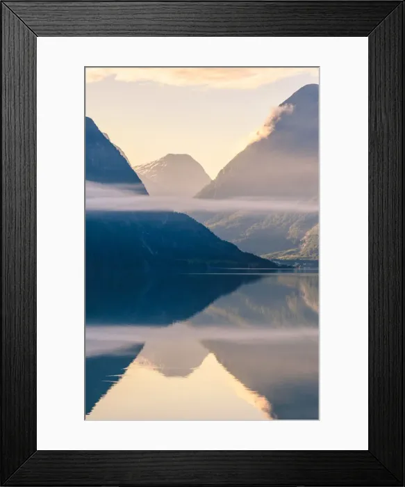 Framed Print : Norwegian fjord, Norway Framed Print : Norwegian fjord, Norway