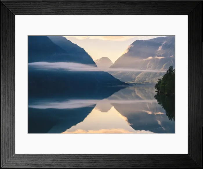 Framed Print : Norwegian fjord, Norway