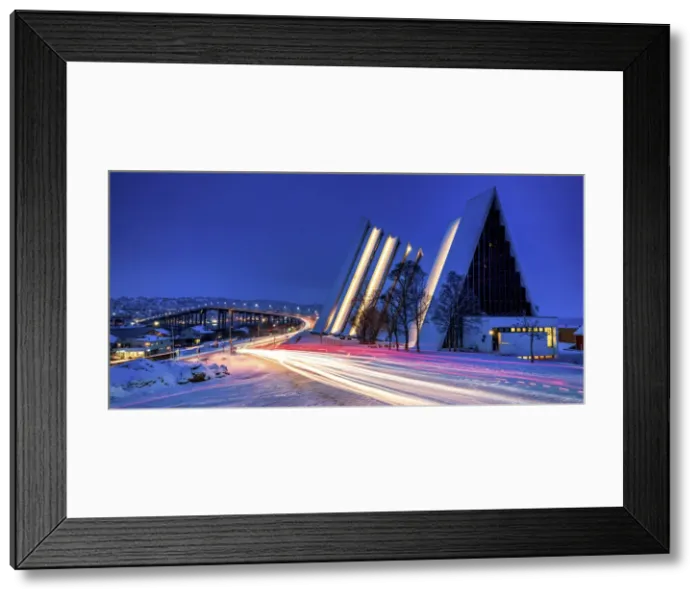 Framed Print : Arctic Cathedral, Tromso, Norway Framed Print : Arctic Cathedral, Tromso, Norway
