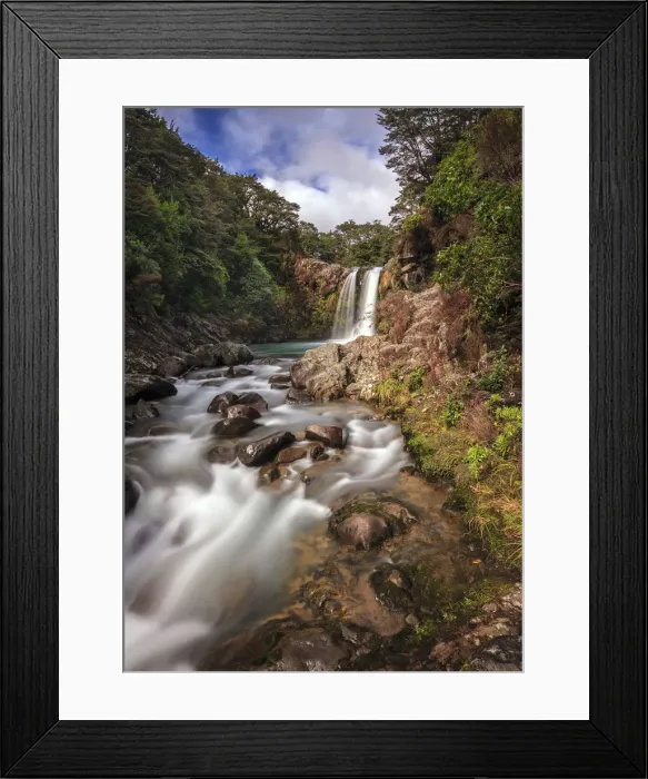 Framed Print : Tawhai Falls, Tongariro National Park, New Zealand Framed Print : Tawhai Falls, Tongariro National Park, New Zealand