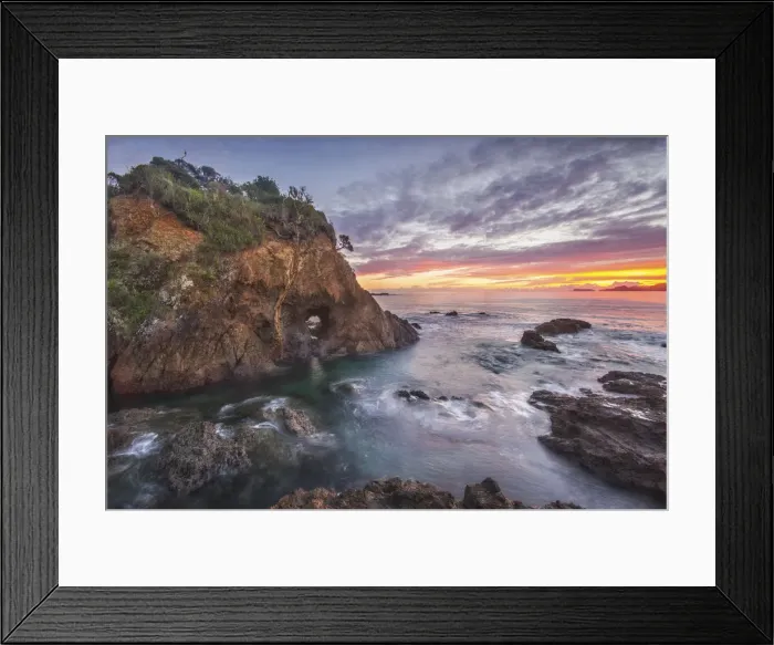 Framed Print : Sunrise at Tapeka Point beach, Russell, Bay of Islands, New Zealand Framed Print : Sunrise at Tapeka Point beach, Russell, Bay of Islands, New Zealand