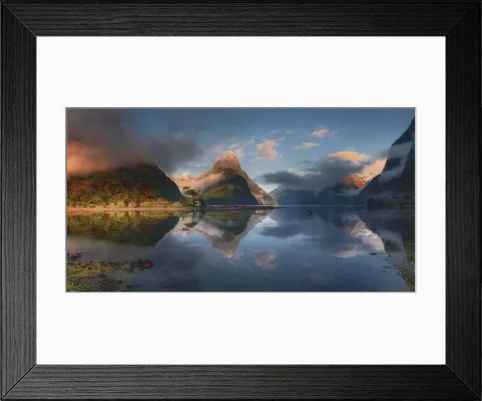 Framed Print : Mitre Peak, Milford Sound, South Island, New Zealand Framed Print : Mitre Peak, Milford Sound, South Island, New Zealand