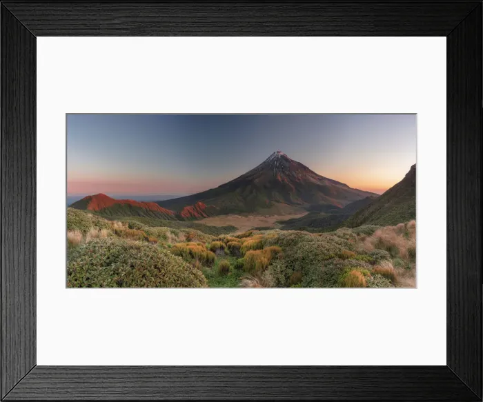 Framed Print : Taranaki (Mt. Egmont), North Island, New Zealand Framed Print : Taranaki (Mt. Egmont), North Island, New Zealand