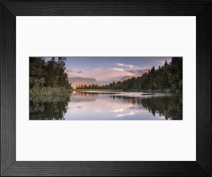 Framed Print : Lake Matheson and the Southern Alps, West Coast, South Island, New Zealand Framed Print : Lake Matheson and the Southern Alps, West Coast, South Island, New Zealand