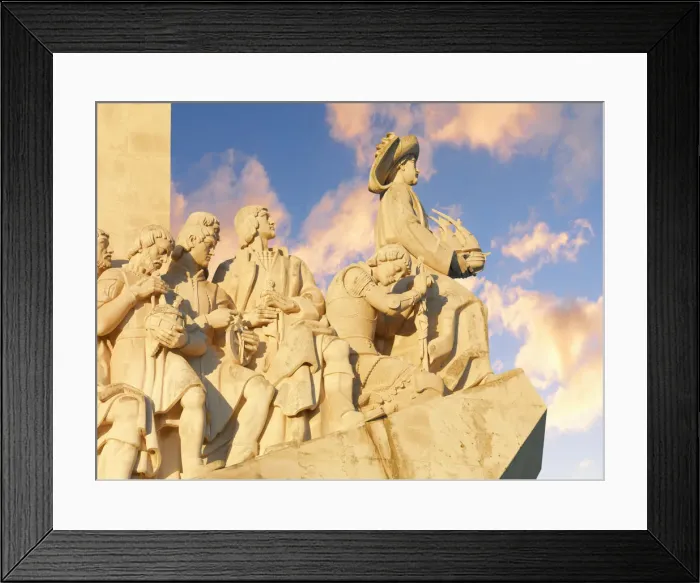 Framed Print : Portugal, Lisbon, Belem, Monument to the Discoveries (Padrao dos Descobrimentos) Framed Print : Portugal, Lisbon, Belem, Monument to the Discoveries (Padrao dos Descobrimentos)