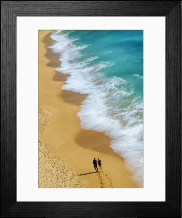 Framed Print : Couple on Praia de Nossa Senhora da Rocha, Lagoa, Algarve, Portugal Framed Print : Couple on Praia de Nossa Senhora da Rocha, Lagoa, Algarve, Portugal