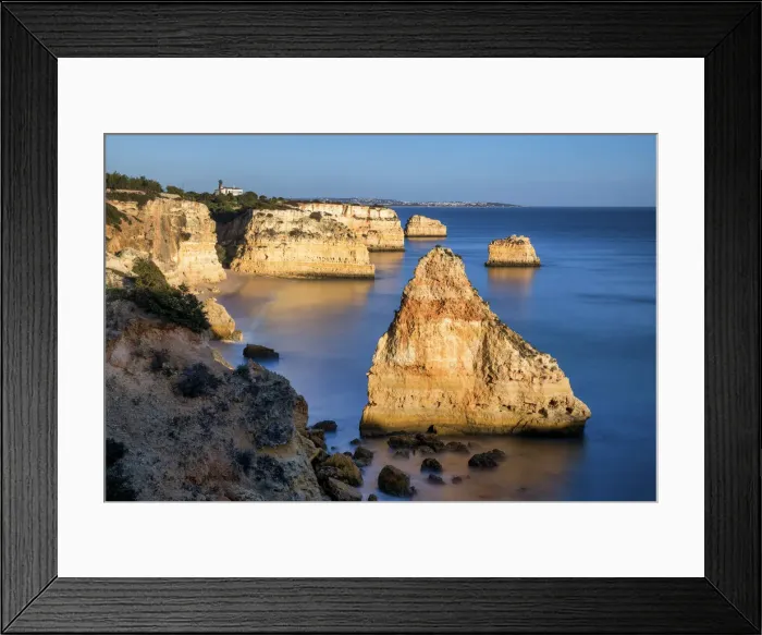 Framed Print : Sea Stacks at Praia da Marinha, Caramujeira, Lagoa, Algarve Portugal Framed Print : Sea Stacks at Praia da Marinha, Caramujeira, Lagoa, Algarve Portugal
