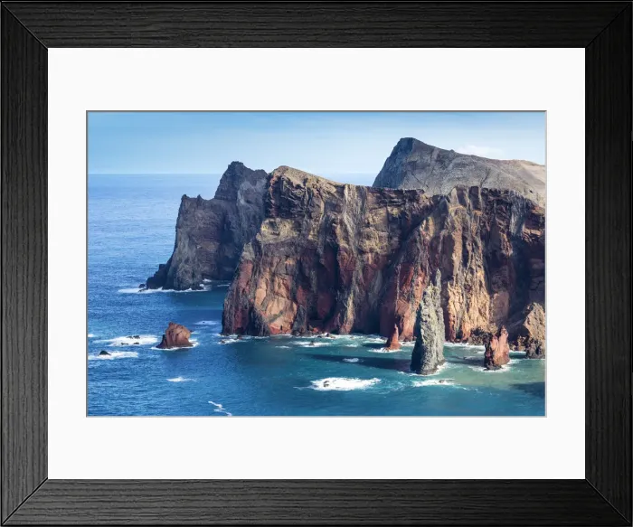 Framed Print : Portugal, Madeira, Ponta de Sao Louenco