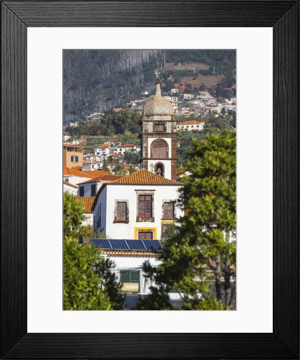 Framed Print : Portugal, Madeira, Funchal, Santa Clara Church and Convent Framed Print : Portugal, Madeira, Funchal, Santa Clara Church and Convent