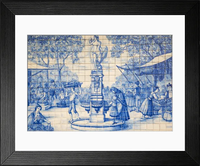 Framed Print : Portugal, Madeira, Funchal, Funchal market Framed Print : Portugal, Madeira, Funchal, Funchal market