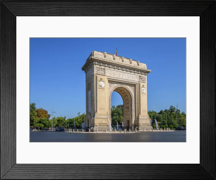Framed Print : Arch of Triumph, Bucharest, Walachia, Romania