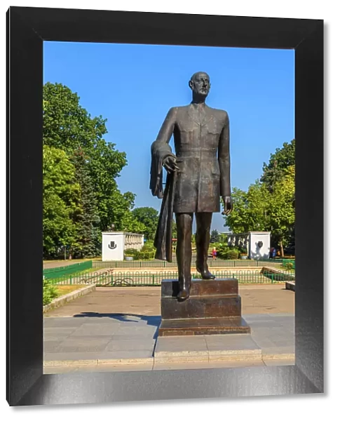 Statue for Charles de Gaulle at Piata Charles de Gaulle, Bucharest, Walachia, Romania