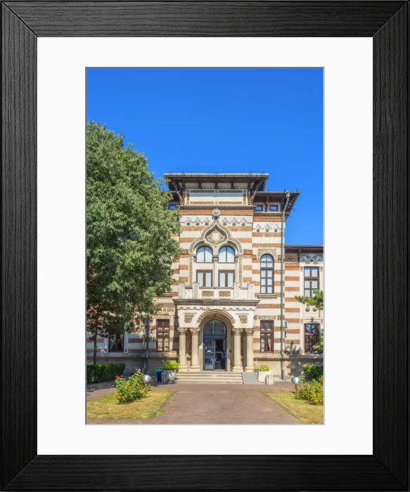 Framed Print : Folk Art Museum, Constanta, Dobrudscha, Romania