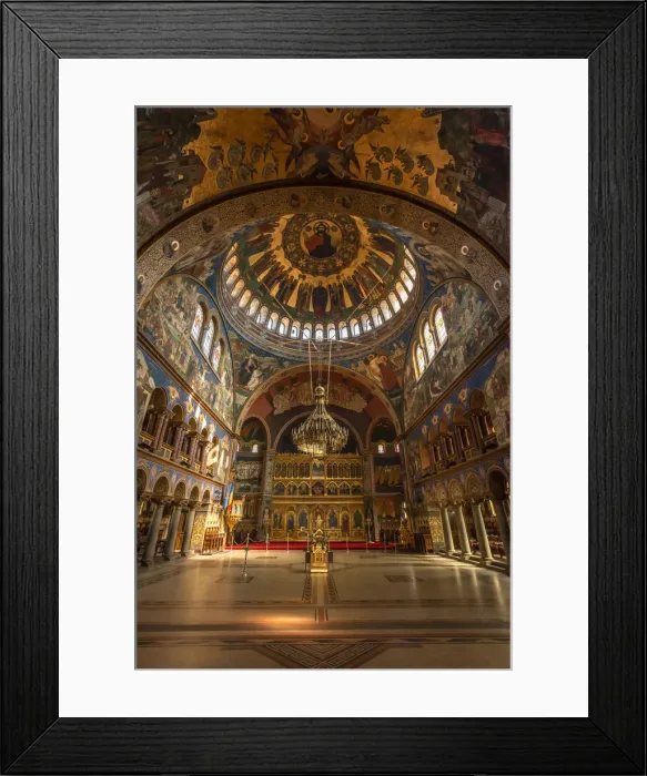 Framed Print : Orthodox Holy Trinity Cathedral, Interior, Sibiu, Transylvania, Romania Framed Print : Orthodox Holy Trinity Cathedral, Interior, Sibiu, Transylvania, Romania