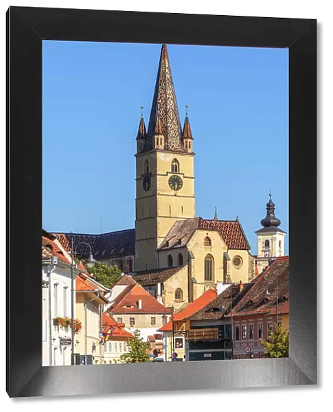 Protestant City Church, Sibiu, Transylvania, Romania