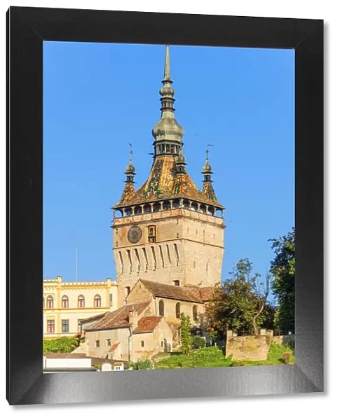 The Clock Tower, Unesco World Heritage Site, Sighisoara, Transylvania, Romania