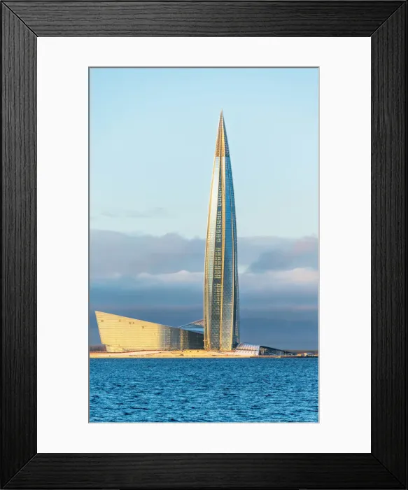 Framed Print : Lakhta Center - the tallest building in Russia and Europe Framed Print : Lakhta Center - the tallest building in Russia and Europe