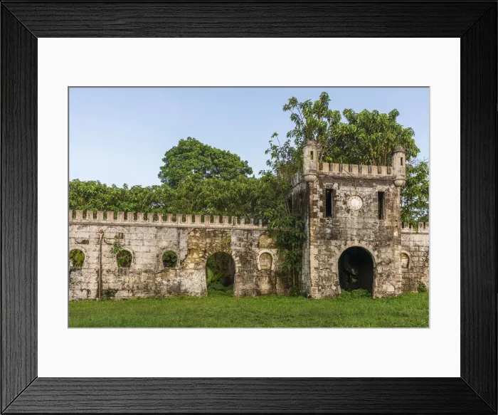 Framed Print : Africa, SA£o Toma and Principe. Abandoned building of the Roca Sundy plantation Framed Print : Africa, SA£o Toma and Principe. Abandoned building of the Roca Sundy plantation