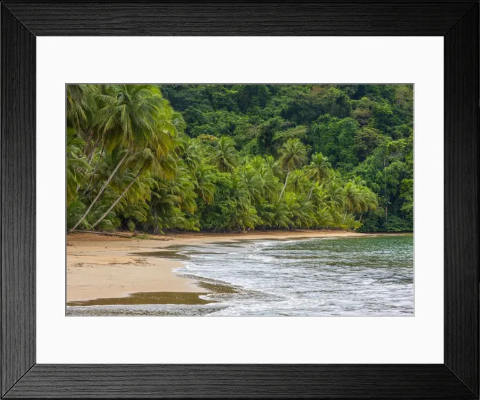 Framed Print : Africa, SA£o Toma and Principe. Beautiful Bom Bom beach on Principe Island Framed Print : Africa, SA£o Toma and Principe. Beautiful Bom Bom beach on Principe Island