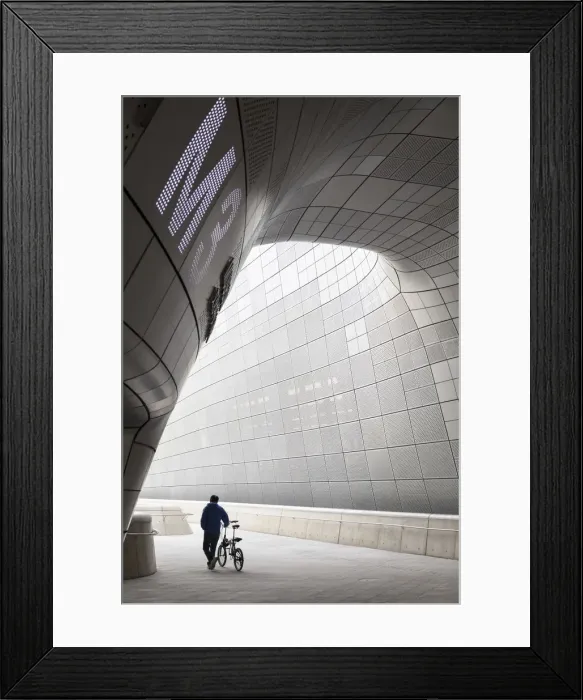 Framed Print : Dongdaemun Design Plaza, Seoul, South Korea Framed Print : Dongdaemun Design Plaza, Seoul, South Korea