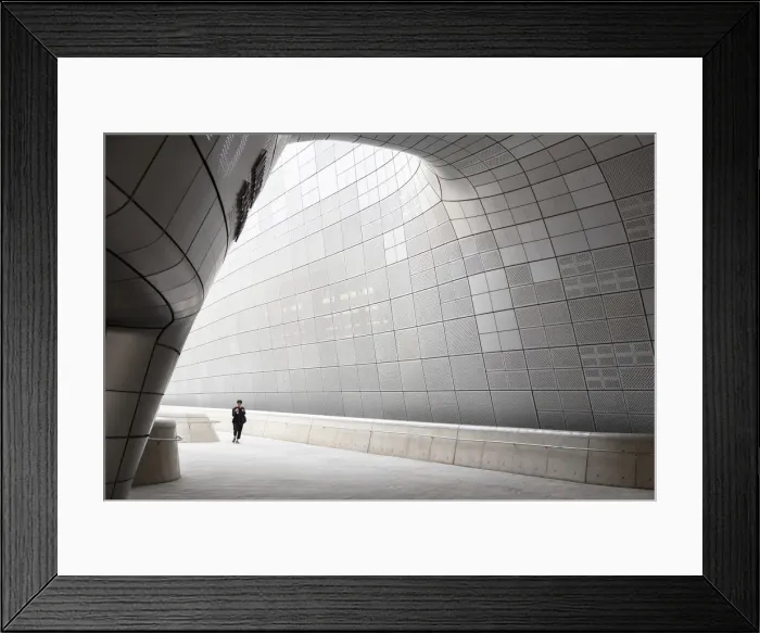 Framed Print : Dongdaemun Design Plaza, Seoul, South Korea