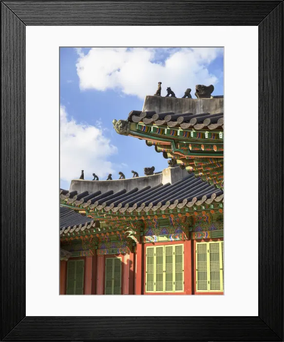 Framed Print : Changdeokgung Palace (UNESCO World Heritage Site), Seoul, South Korea Framed Print : Changdeokgung Palace (UNESCO World Heritage Site), Seoul, South Korea