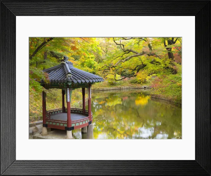 Framed Print : Secret Garden in Changdeokgung Palace (UNESCO World Heritage Site), Seoul, South Korea Framed Print : Secret Garden in Changdeokgung Palace (UNESCO World Heritage Site), Seoul, South Korea
