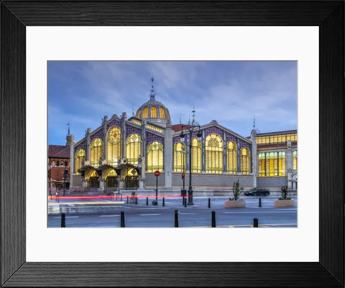 Framed Print : Mercado Central or Mercat Central, Valencia, Comunidad Valenciana, Spain Framed Print : Mercado Central or Mercat Central, Valencia, Comunidad Valenciana, Spain