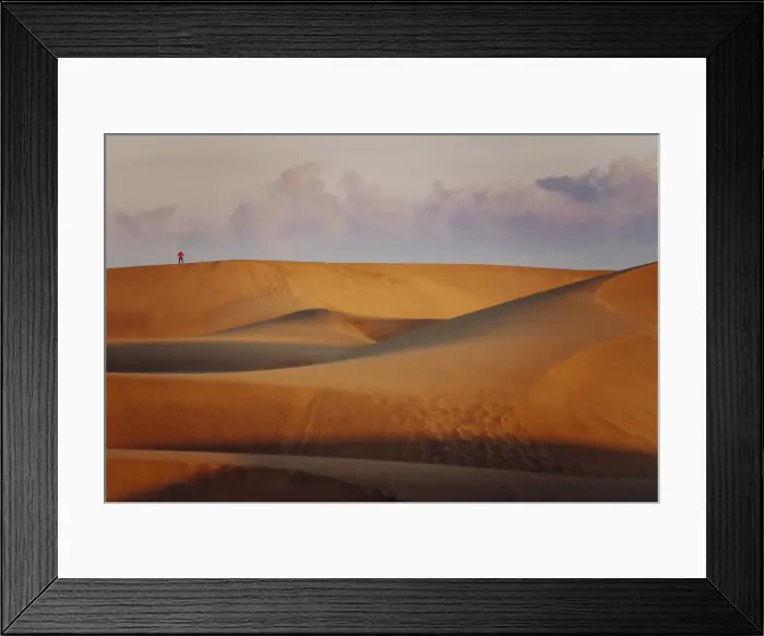 Framed Print : Dunas de Maspalomas at sunset, Gran Canaria, Canaries Framed Print : Dunas de Maspalomas at sunset, Gran Canaria, Canaries