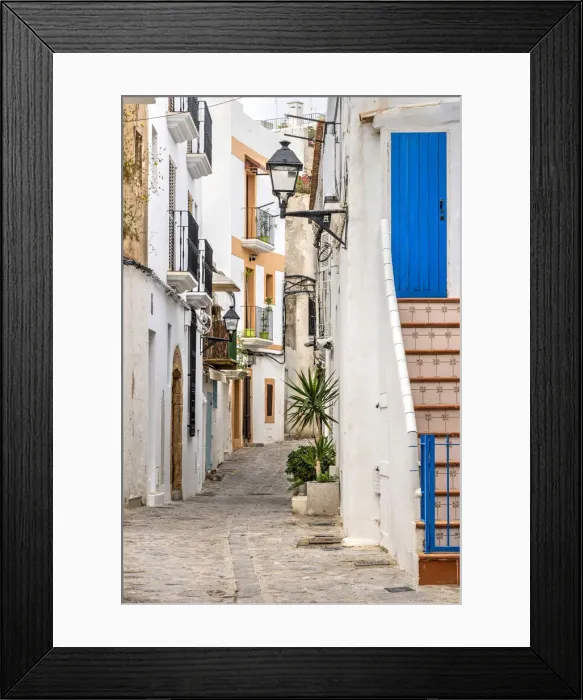 Framed Print : Dalt Vila old town, Ibiza, Balearic Islands, Spain Framed Print : Dalt Vila old town, Ibiza, Balearic Islands, Spain