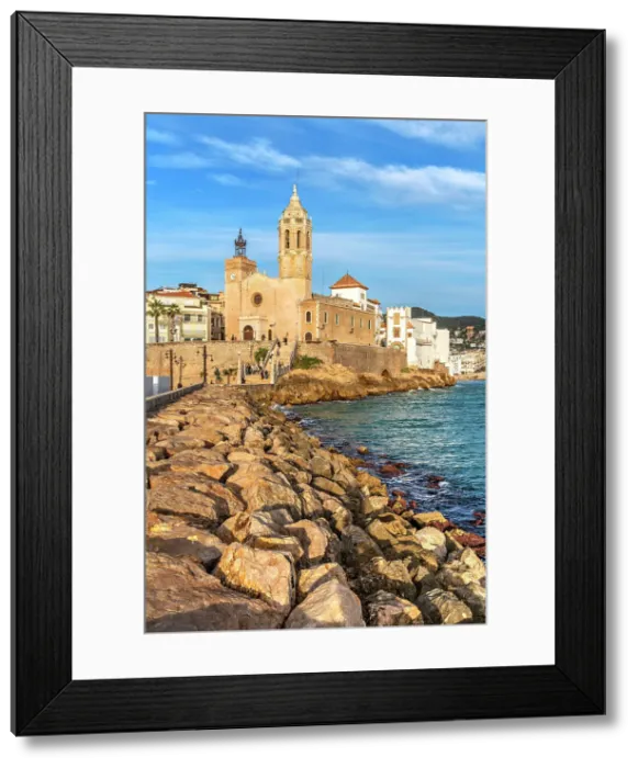 Framed Print : Sitges, Catalonia, Spain Framed Print : Sitges, Catalonia, Spain