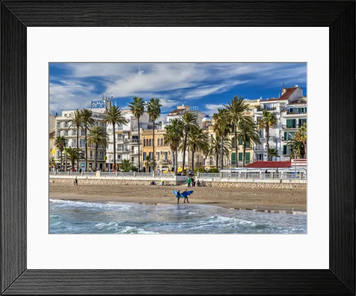 Framed Print : Sitges, Catalonia, Spain Framed Print : Sitges, Catalonia, Spain